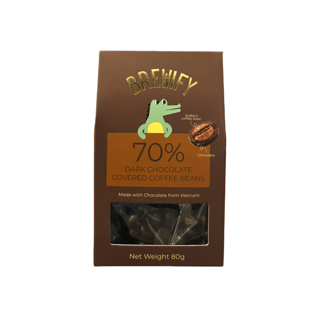 Dark Chocolate Covered Coffee Beans