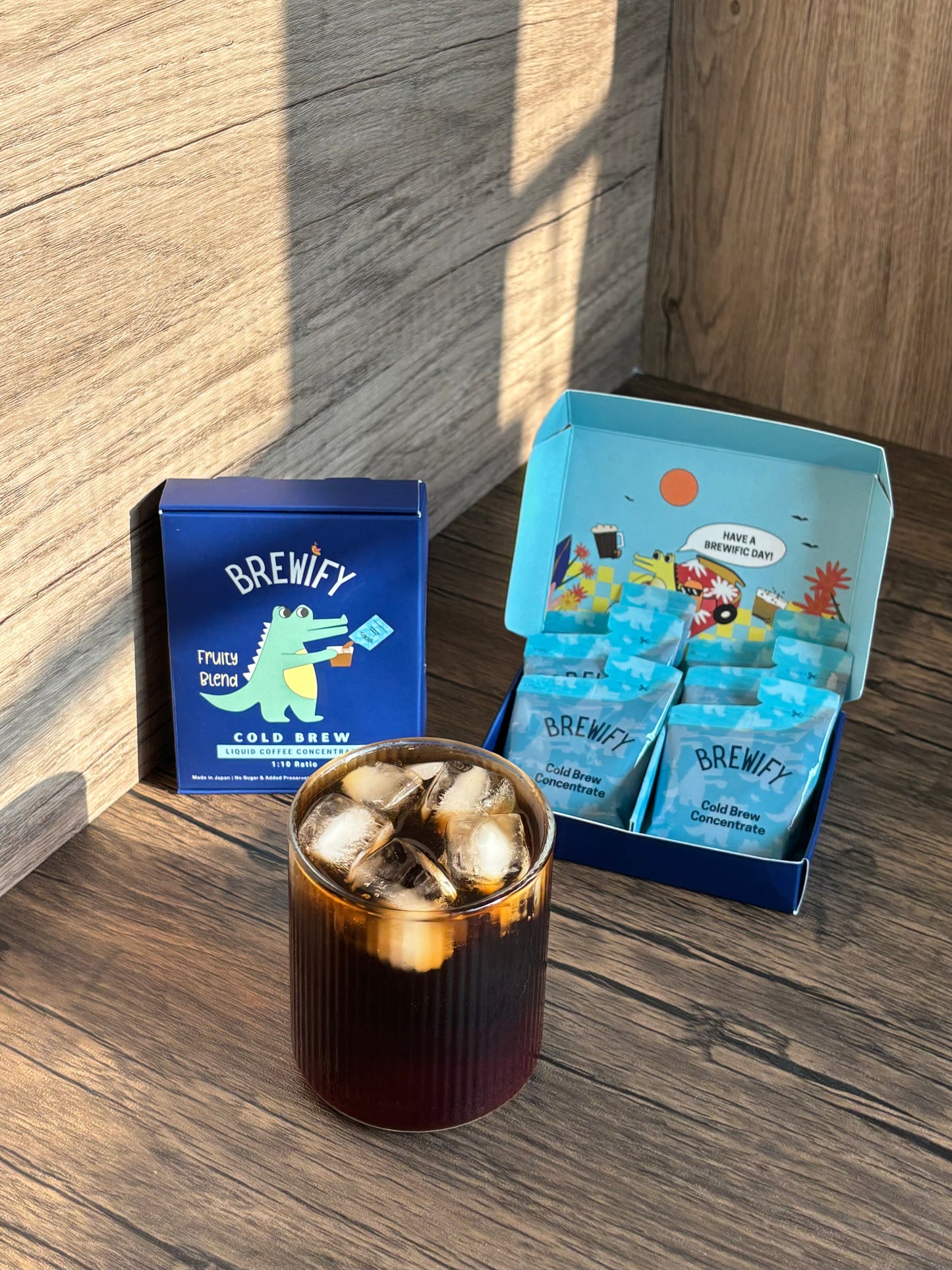 Cold Brew Coffee Liquid Concentrate (Fruity Blend) - Box of 15