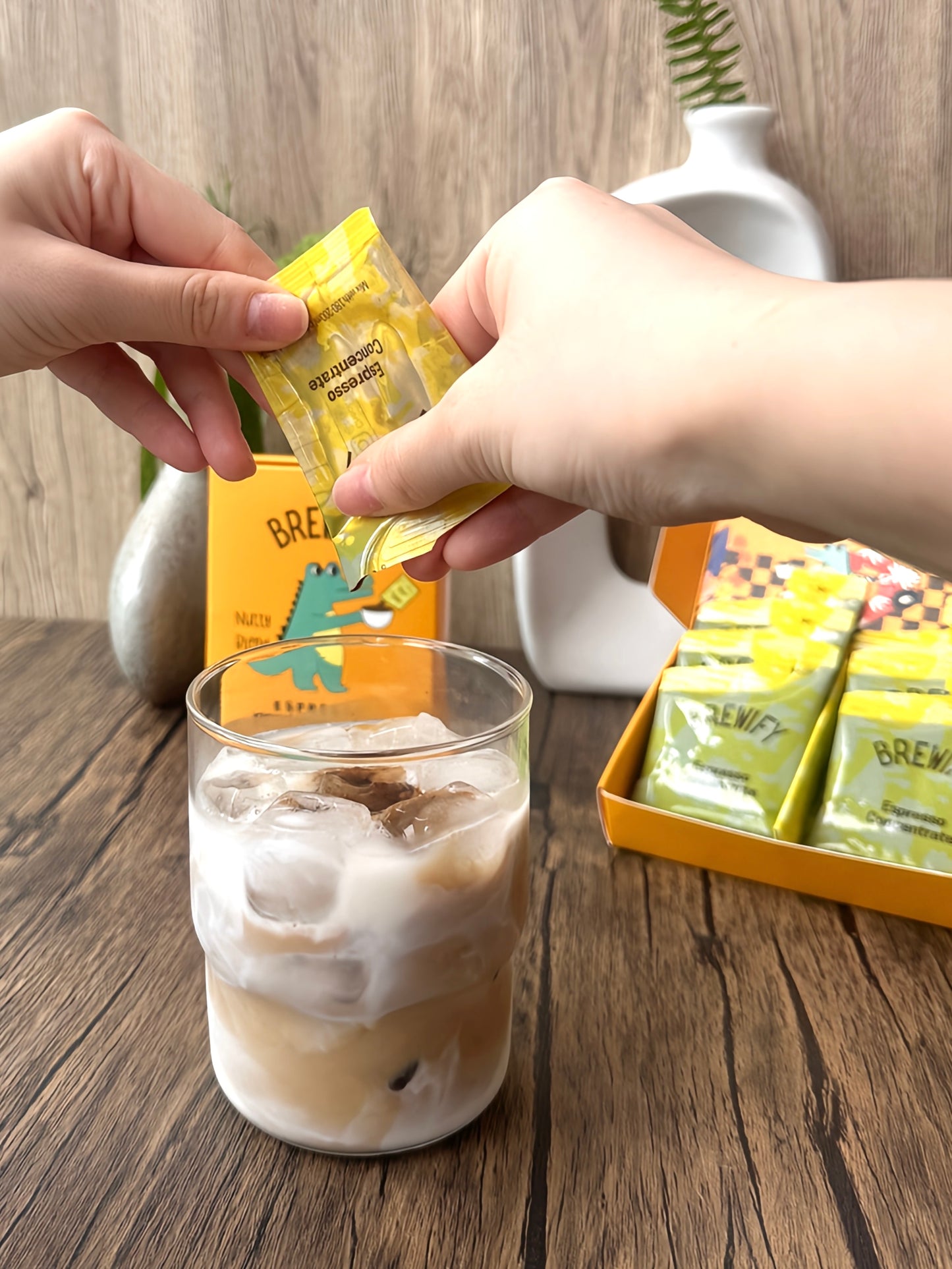 Espresso Coffee Liquid Concentrate (Nutty Blend) - Box of 15